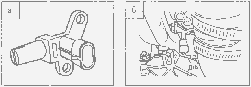 Датчик положения коленвала рисунок